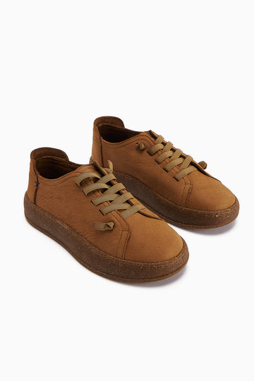 Judi Hakiki Deri Taba Rahat Tabanlı Kadın Sneakers
