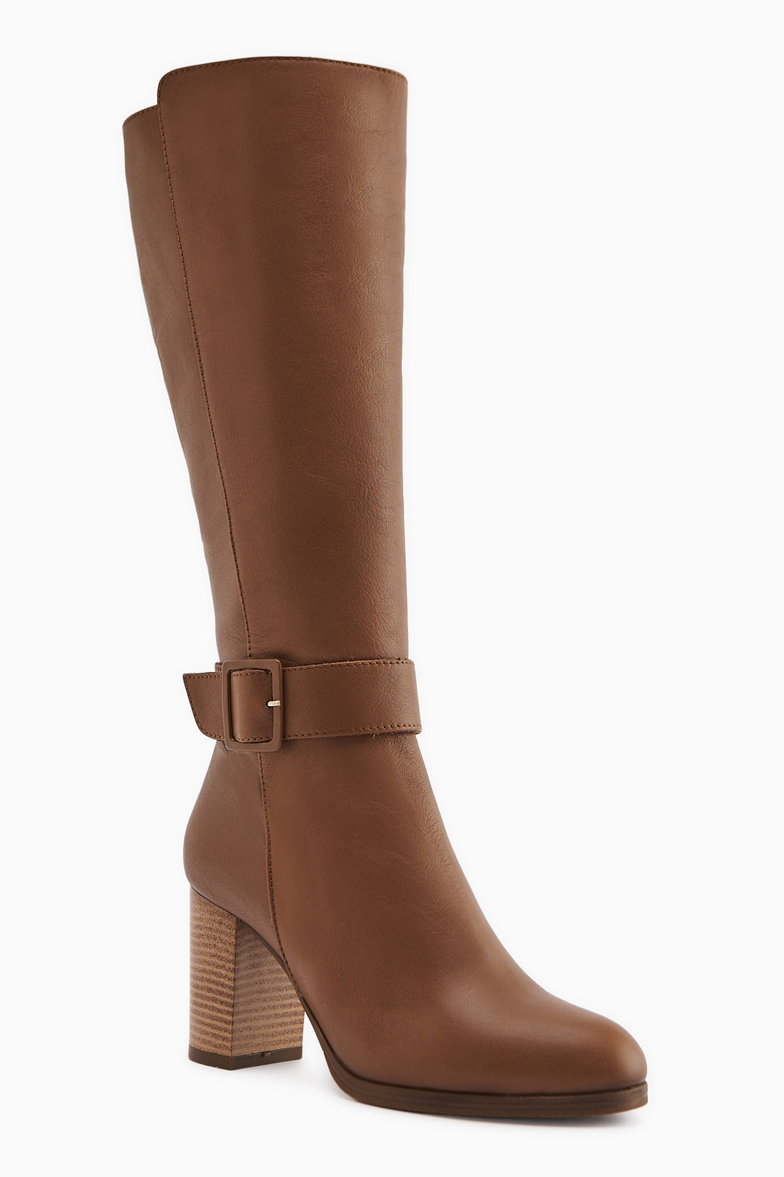 Jeen Hakiki Deri Taba Topuklu Kadın Çizme
