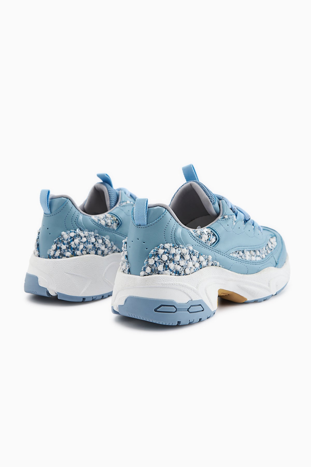 Rozhin Mavi Kalın Taban Kadın Spor Ayakkabı