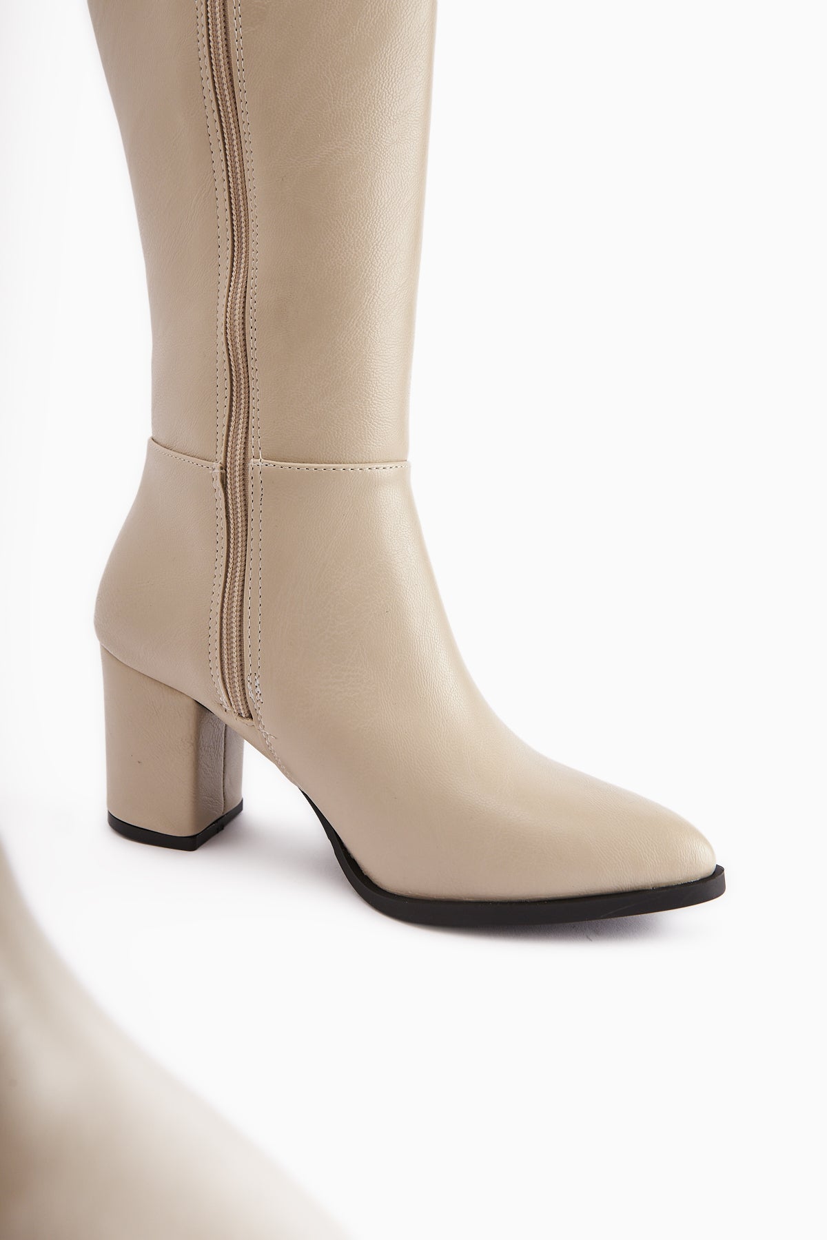 Deniza Bej Topuklu Kadın Çizme