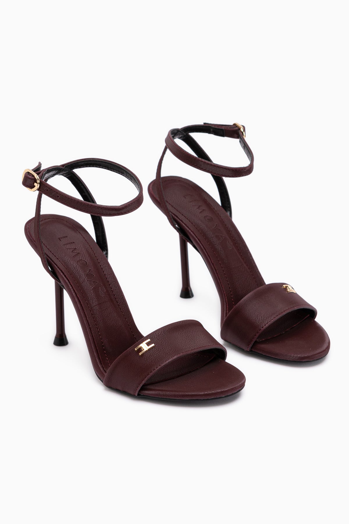 Jamila Bordo Bilekten Bağlamalı İnce Topuklu Kadın Ayakkabı