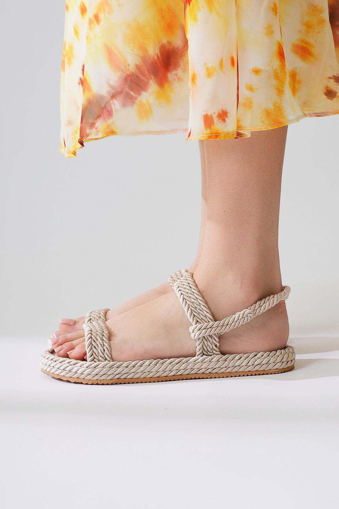 Olivia Ten Halat Sandalet Basic