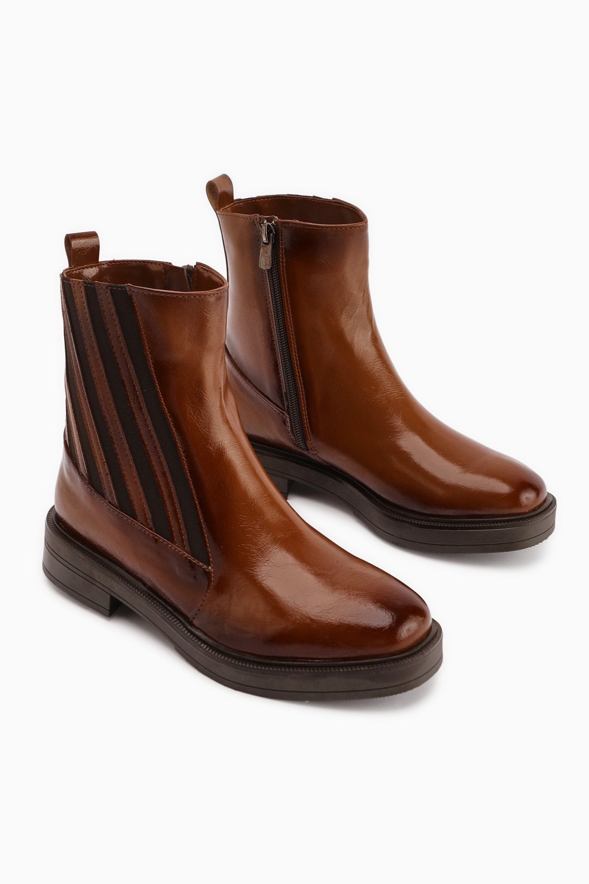 Lena Taba Lastik Detaylı Kadın Bot