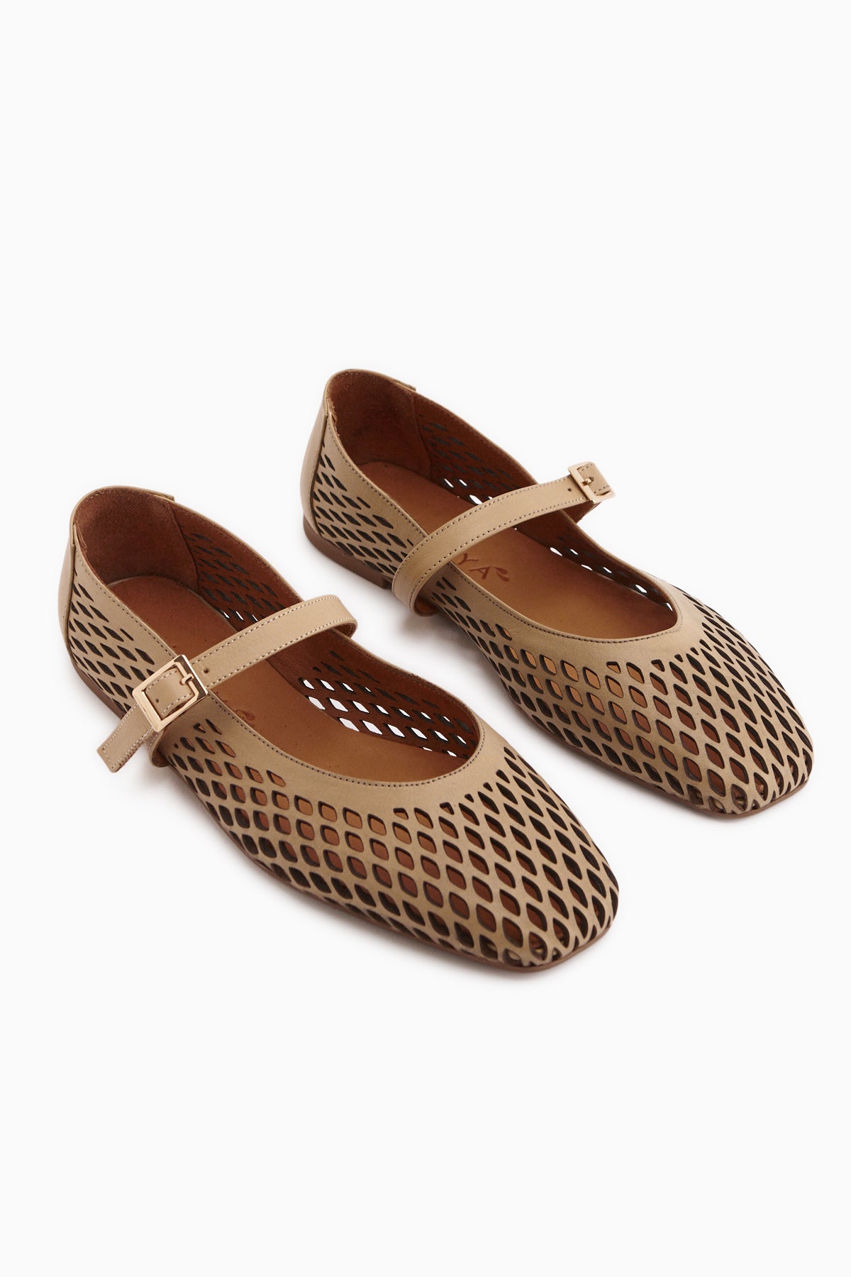 Randy Hakiki Deri Vizon Bantlı Kadın Babet