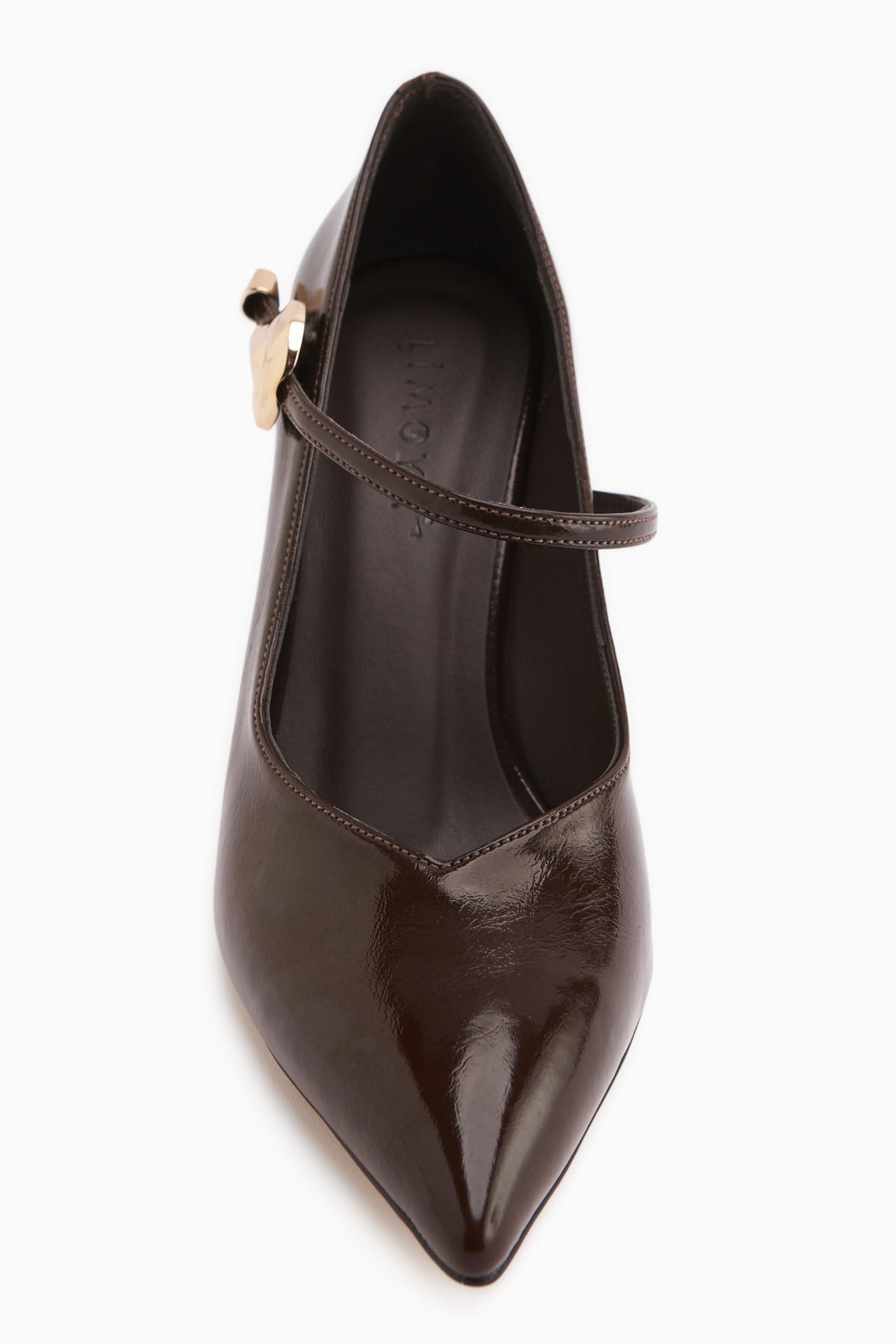 Gisele Kahve Kemerli Kadın Topuklu Ayakkabı