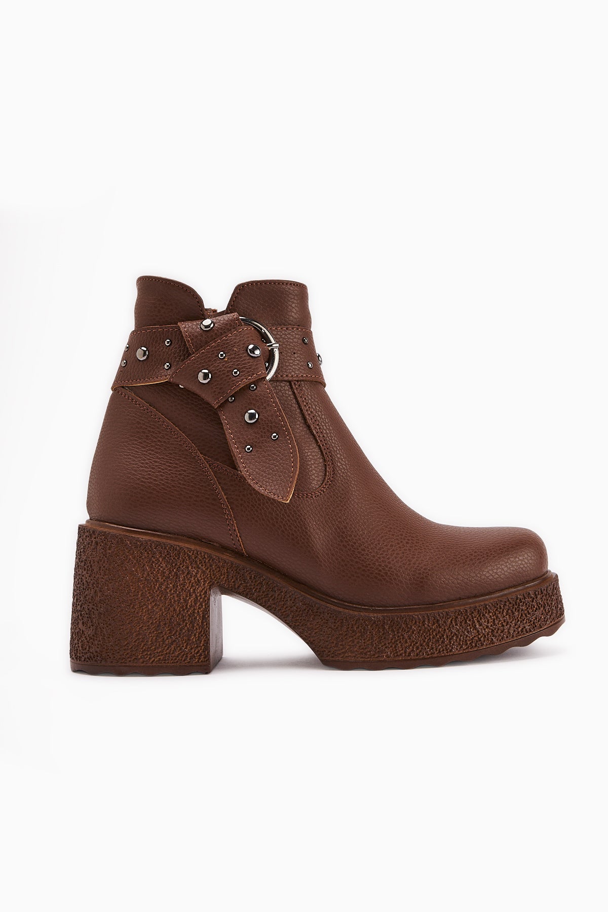 Maylin Taba Zımba Kemer Detaylı Bot