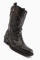 Joli Siyah Western Kovboy Kadın Bot