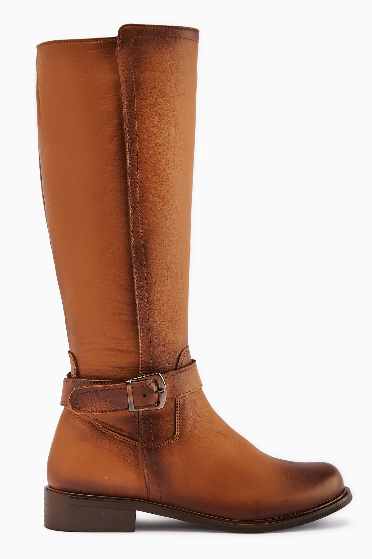 Marla Hakiki Deri Taba Kadın Çizme