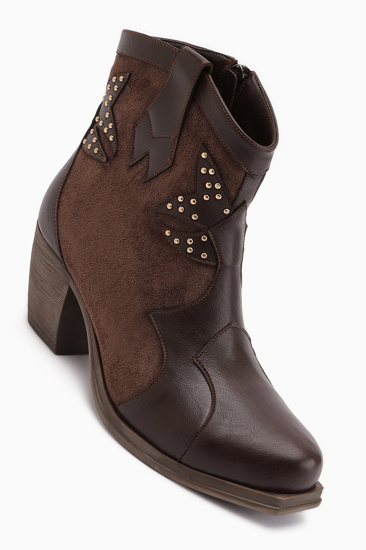 Lowis Kahve Troklu Kadın Kovboy Western Bot