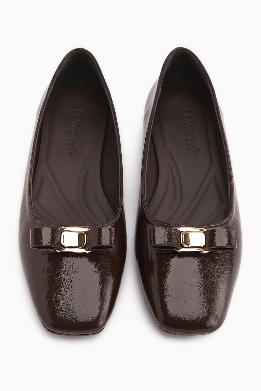 Darin Kahve Fiyonk Detaylı Küt Burun Babet