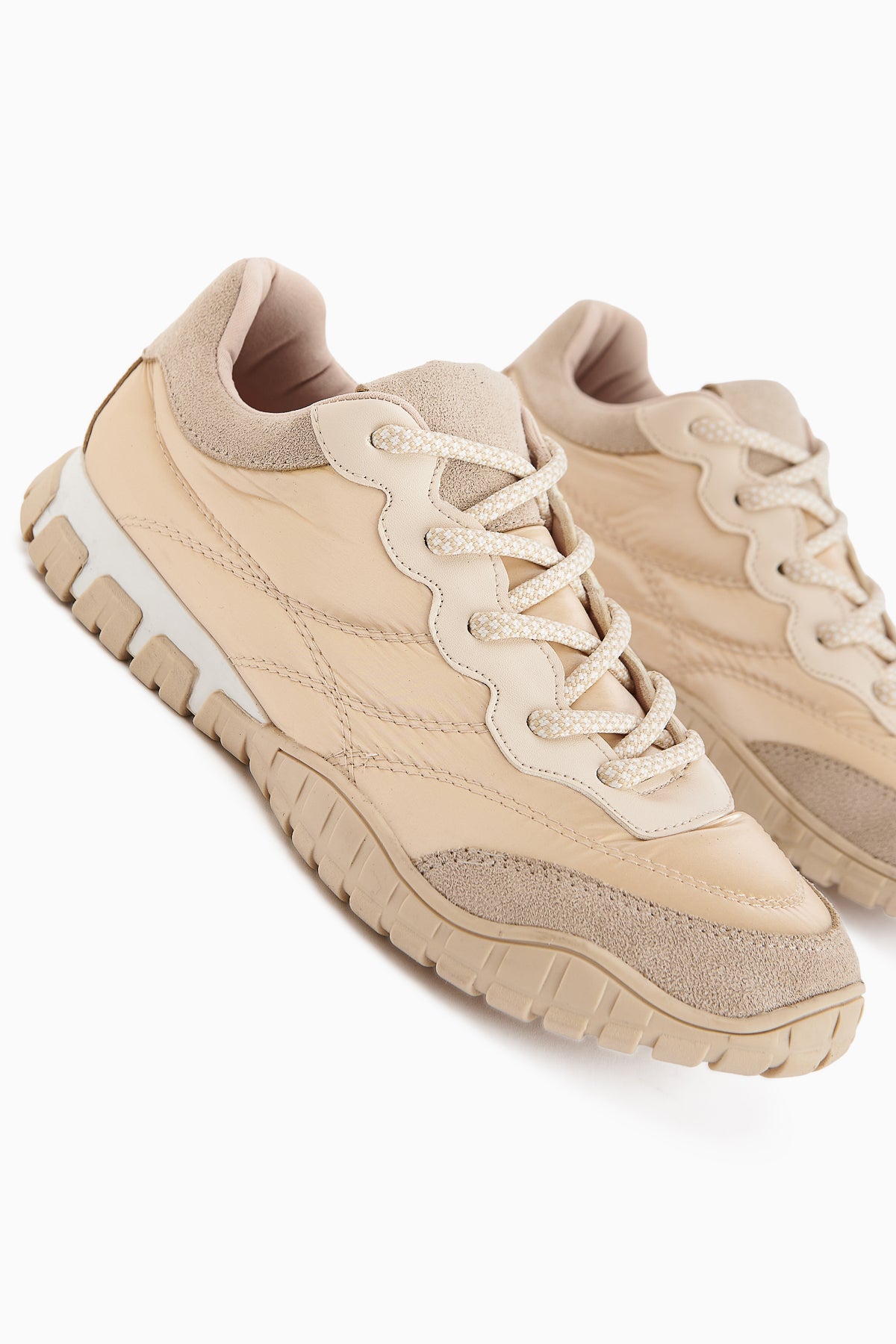 Leen Bej Paraşüt Kumaşlı Kadın Sneakers