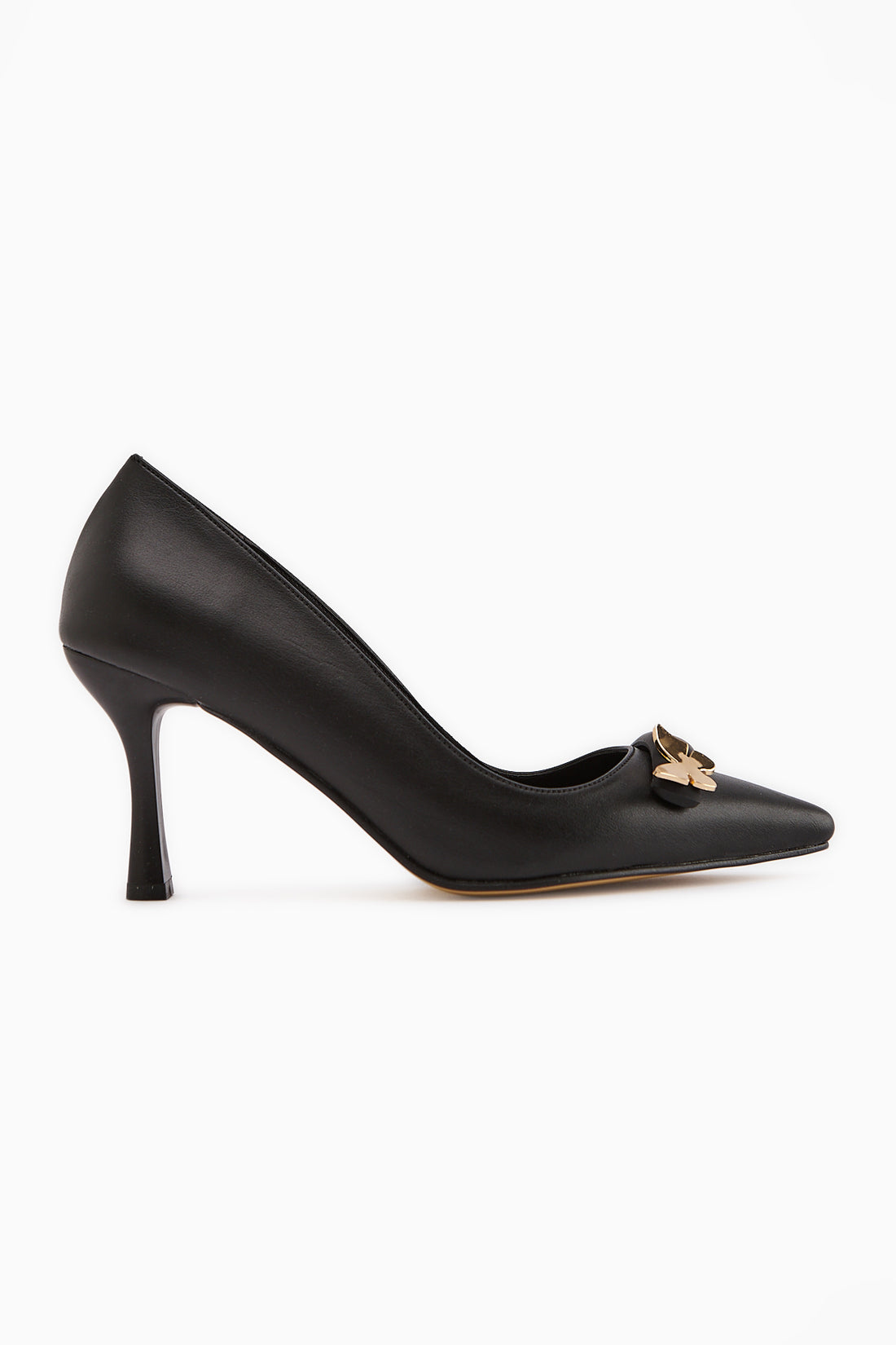 Misa Siyah Tokalı Kadın Stiletto
