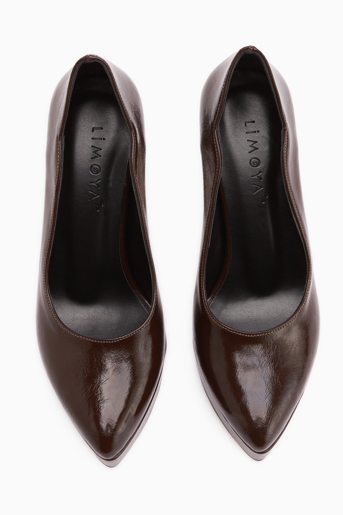 Ragni Kahve Platform Topuklu Kadın Ayakkabı