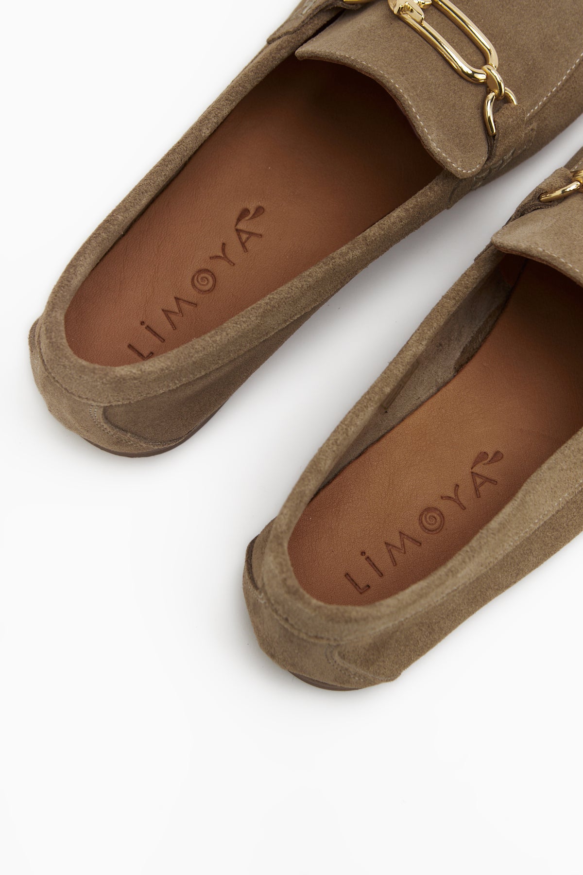 Alessa Hakiki Deri Vizon Tokalı Loafer Kadın Günlük Makosen Ayakkabı