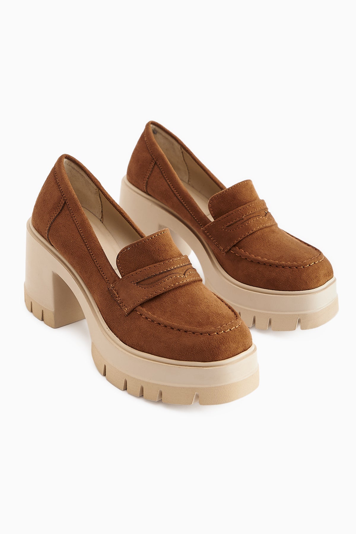 Chanpen Vizon Süet Toka Detaylı Platformlu Günlük Ayakkabı