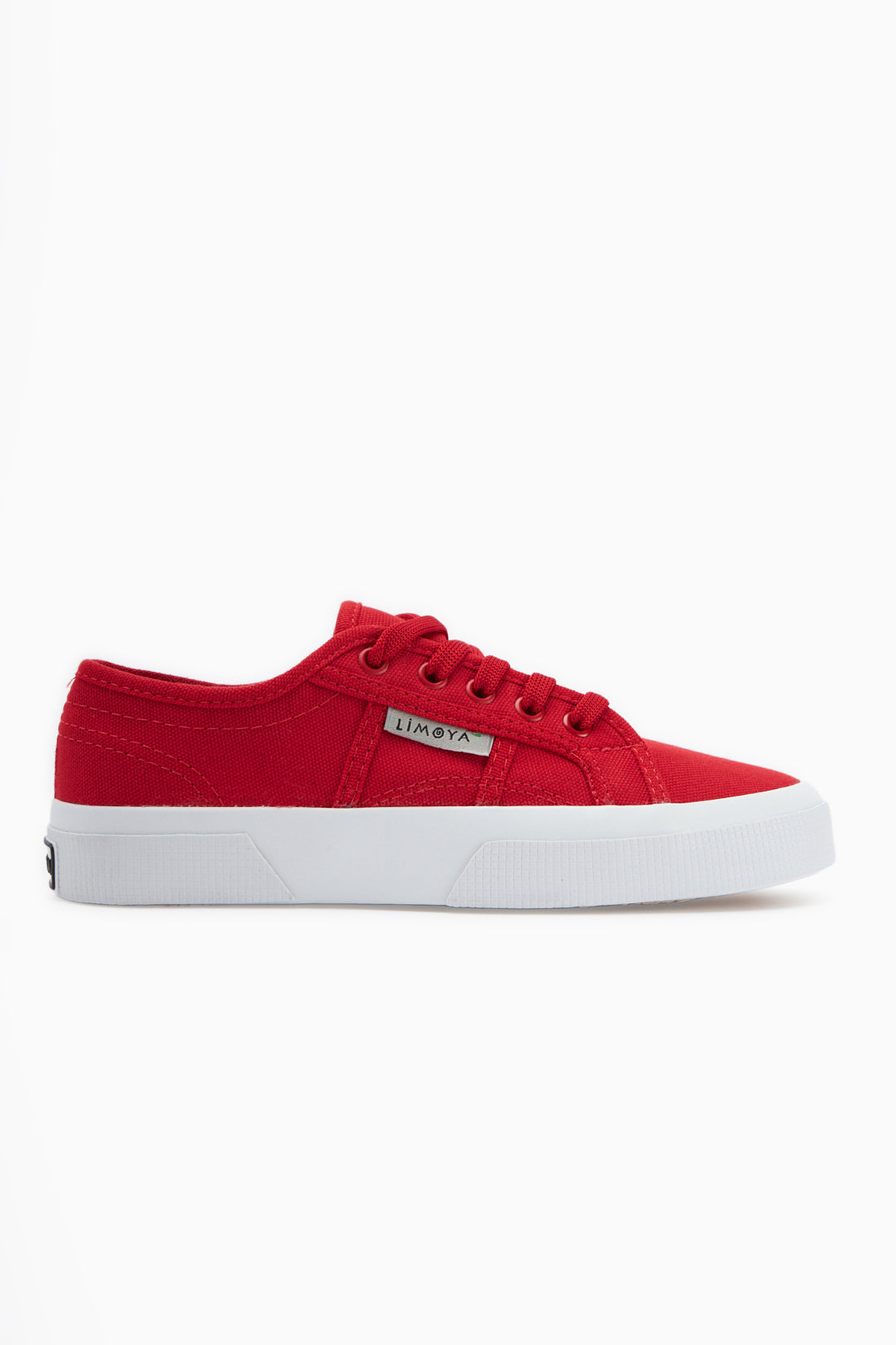 Timon Kırmızı Rahat Taban Keten Sneakers
