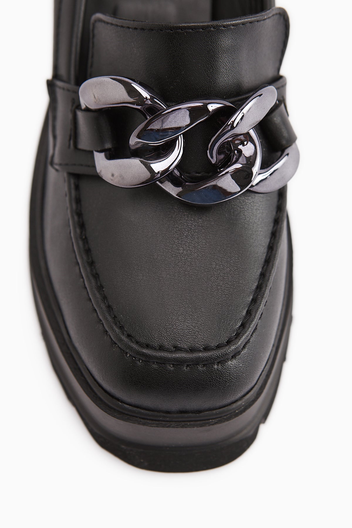 Chanpen Siyah Toka Detaylı Platformlu Günlük Ayakkabı