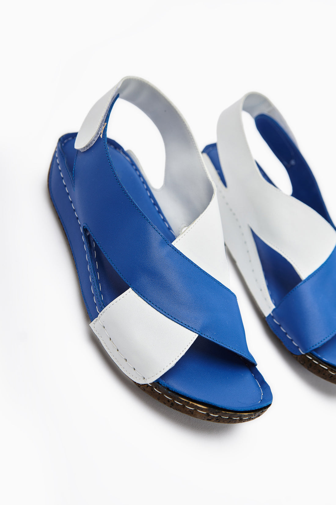 Margit Saks Çapraz Bantlı Kadın Comfort Sandalet