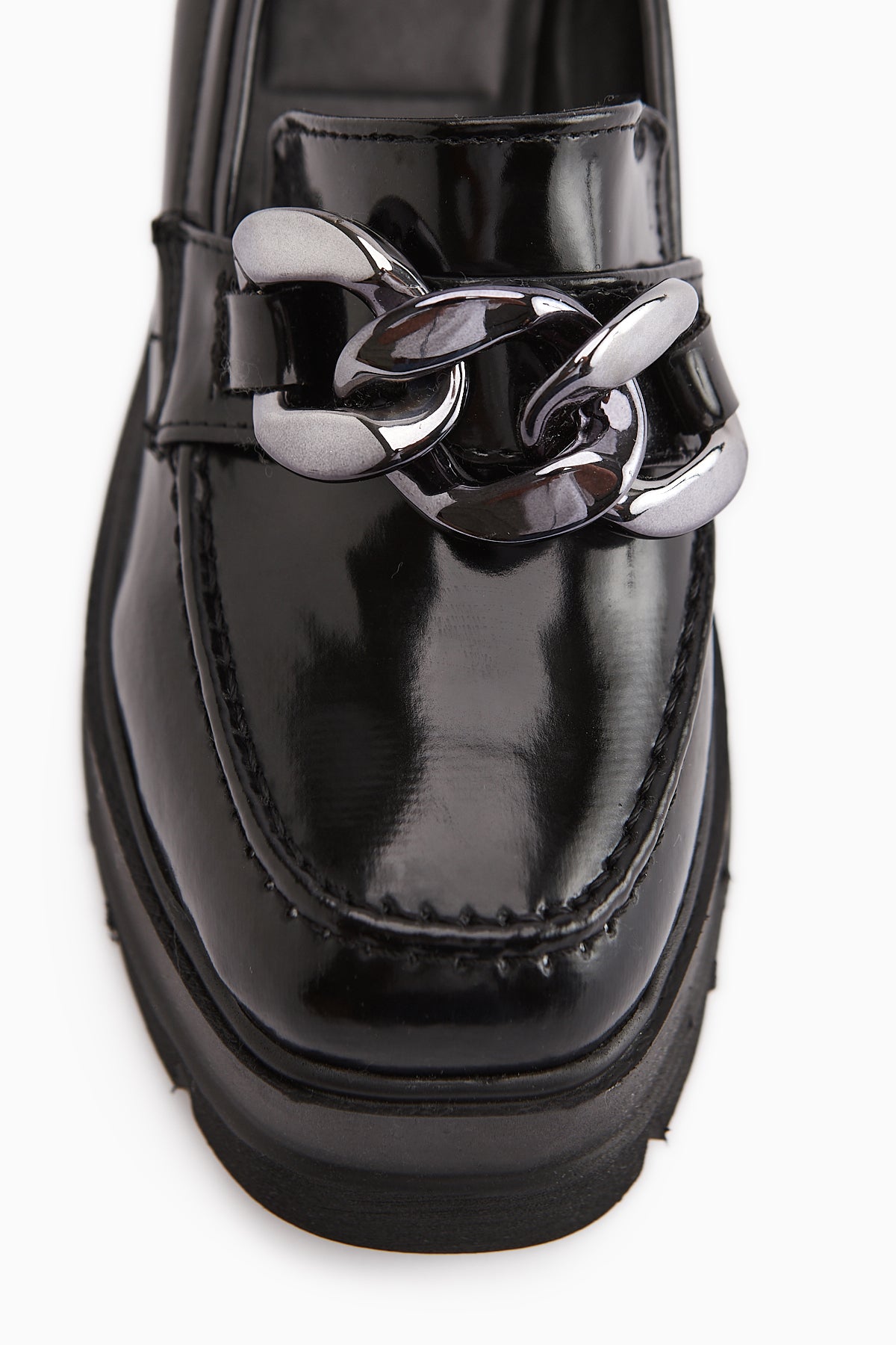 Chanpen Siyah Toka Detaylı Platformlu Günlük Ayakkabı