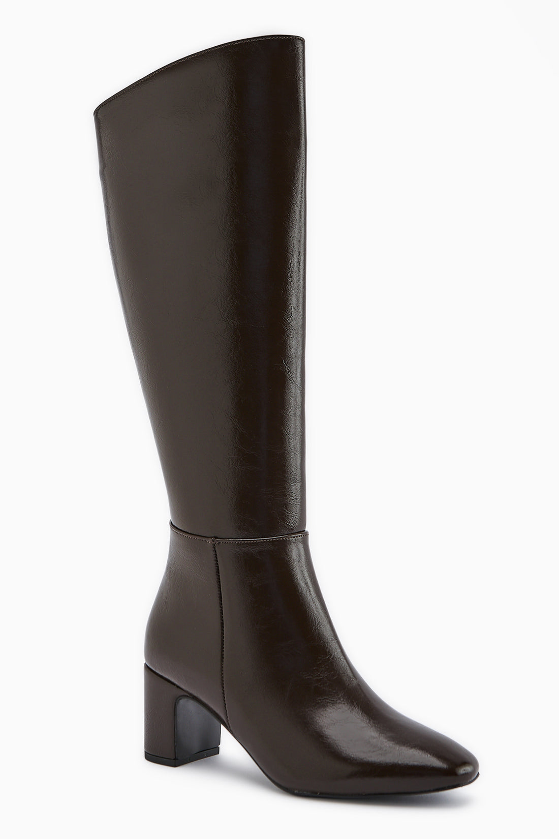 Larin Kahve Topuklu Kadın Çizme