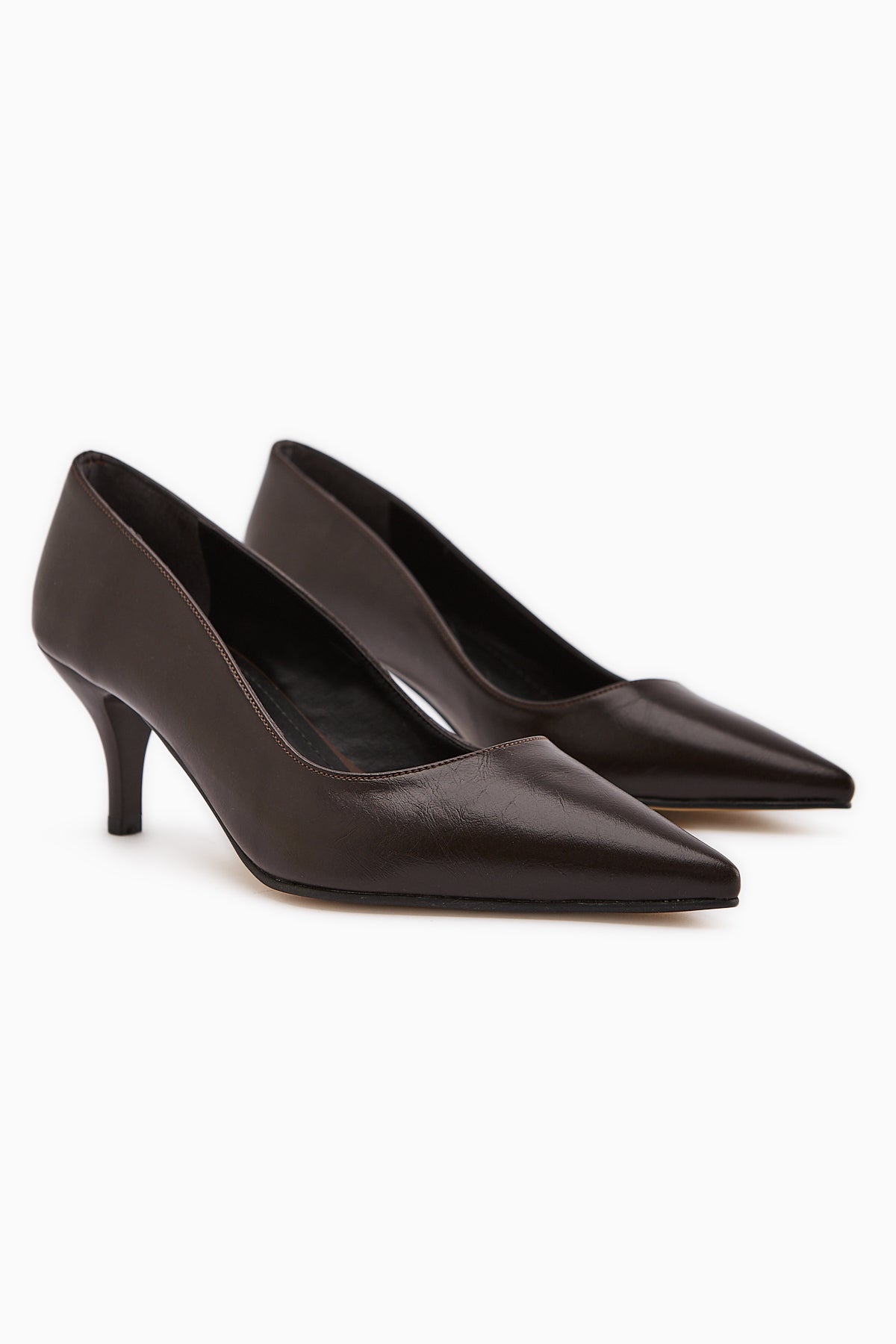 Flora Bej Stiletto Kadın Topuklu Ayakkabı
