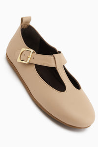 Danni Hakiki Deri Nud Kemerli Kadın Babet