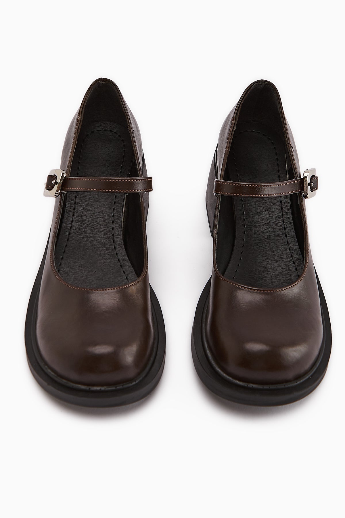 Mirka Kahve Bantlı Kadın Loafer Ayakkabı