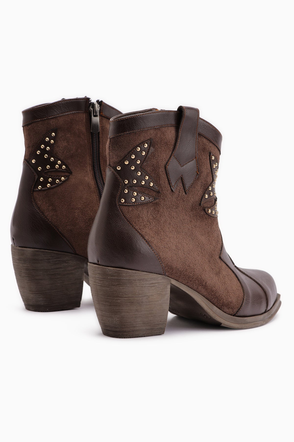 Lowis Kahve Troklu Kadın Kovboy Western Bot