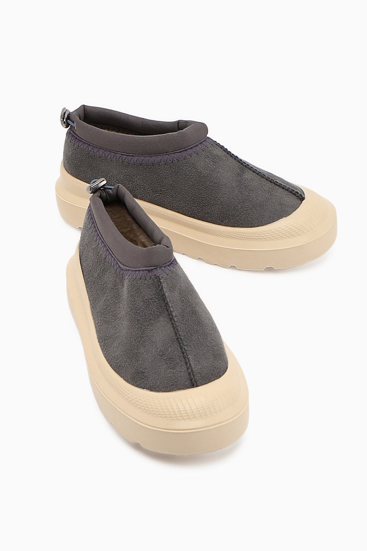 Katelyn Füme Süet Kaplama Burunlu İçi Kürklü Ayakkabı