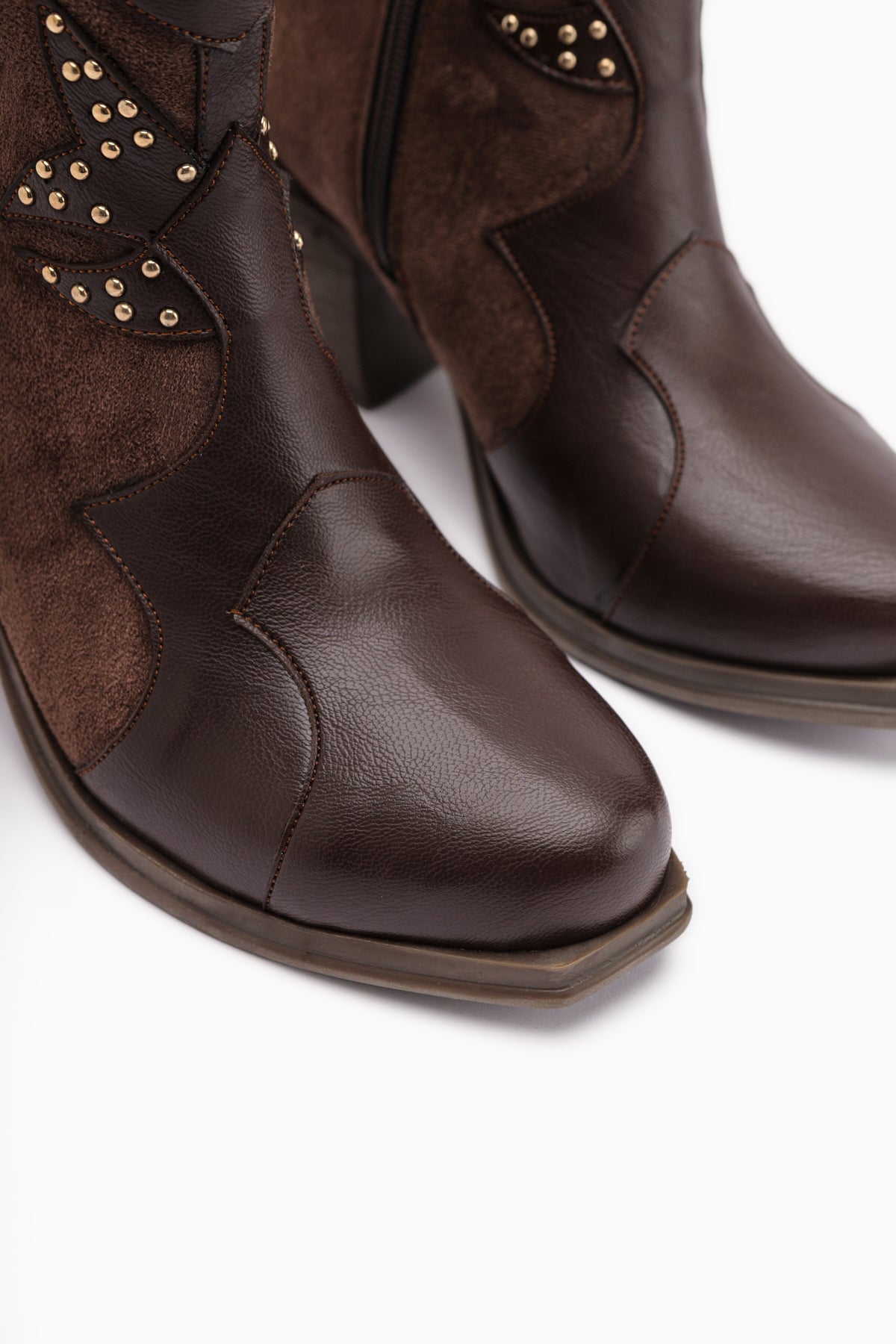 Lowis Kahve Troklu Kadın Kovboy Western Bot