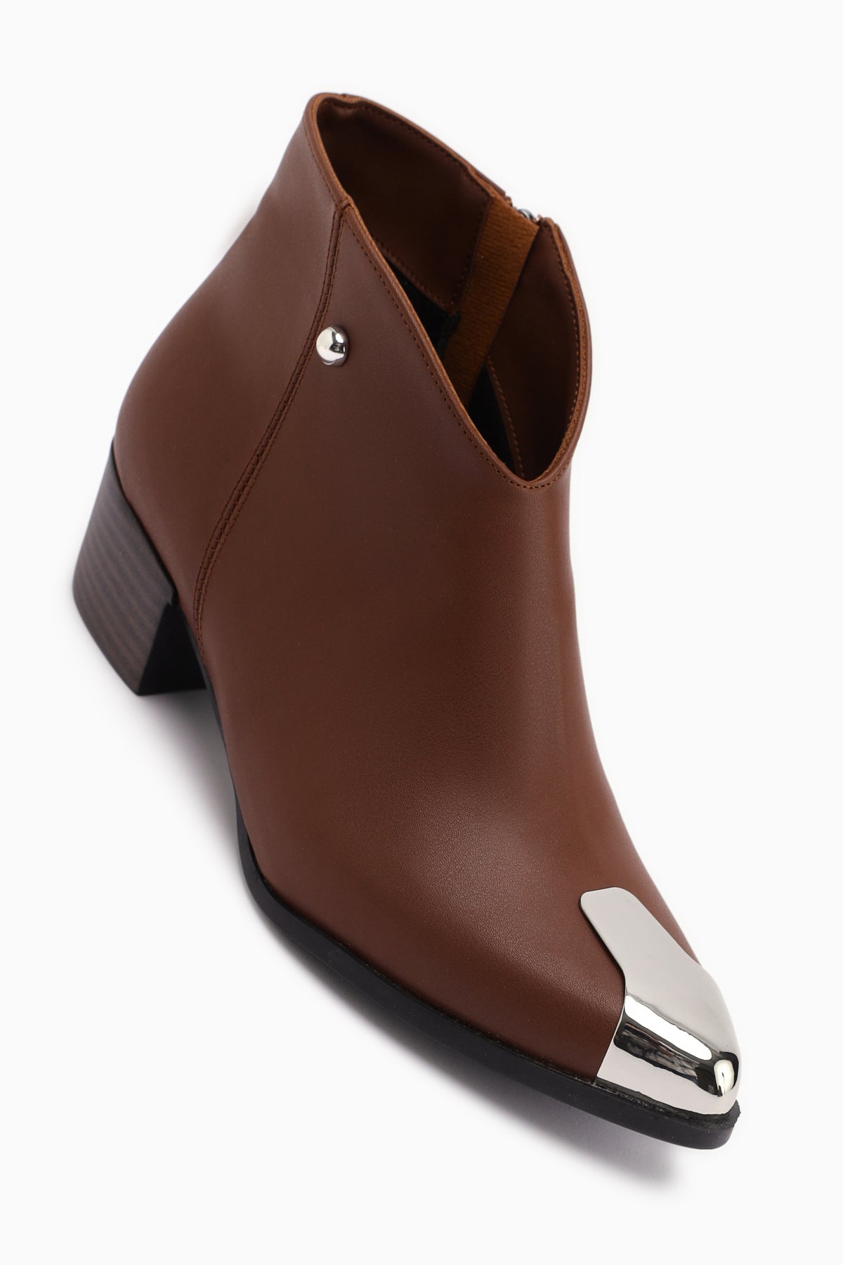 Jay Taba Sivri Burunlu Metal Detaylı Bot