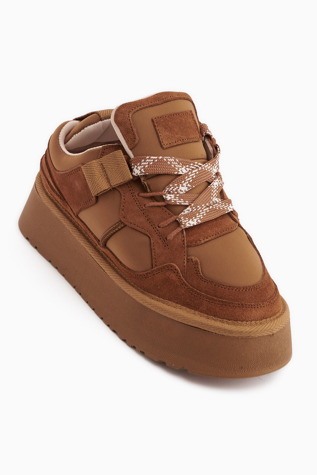 Rita Taba Süet Kalın Tabanlı Günlük Sneaker Ayakkabı