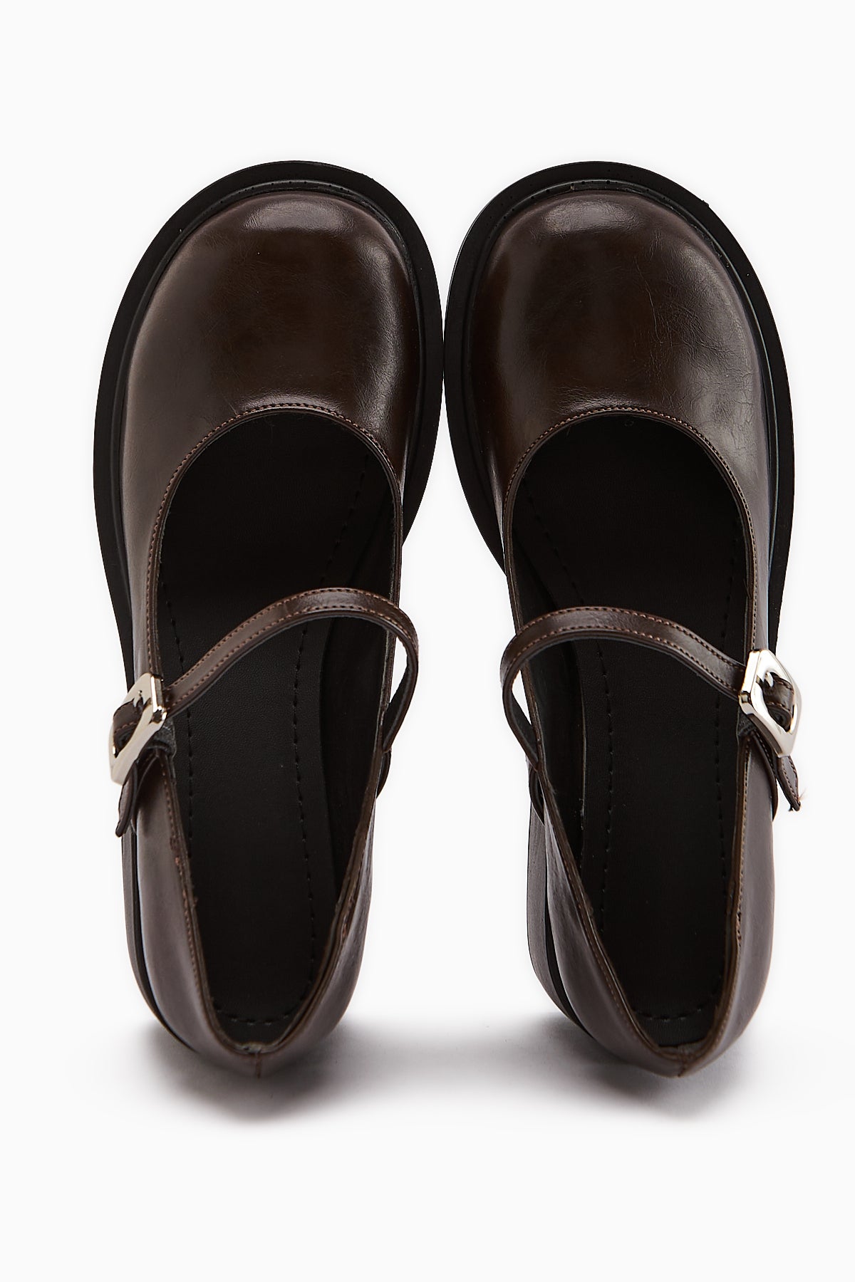 Mirka Kahve Bantlı Kadın Loafer Ayakkabı