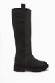 Dayna Siyah Kalın Tabanlı Çekme Çizme