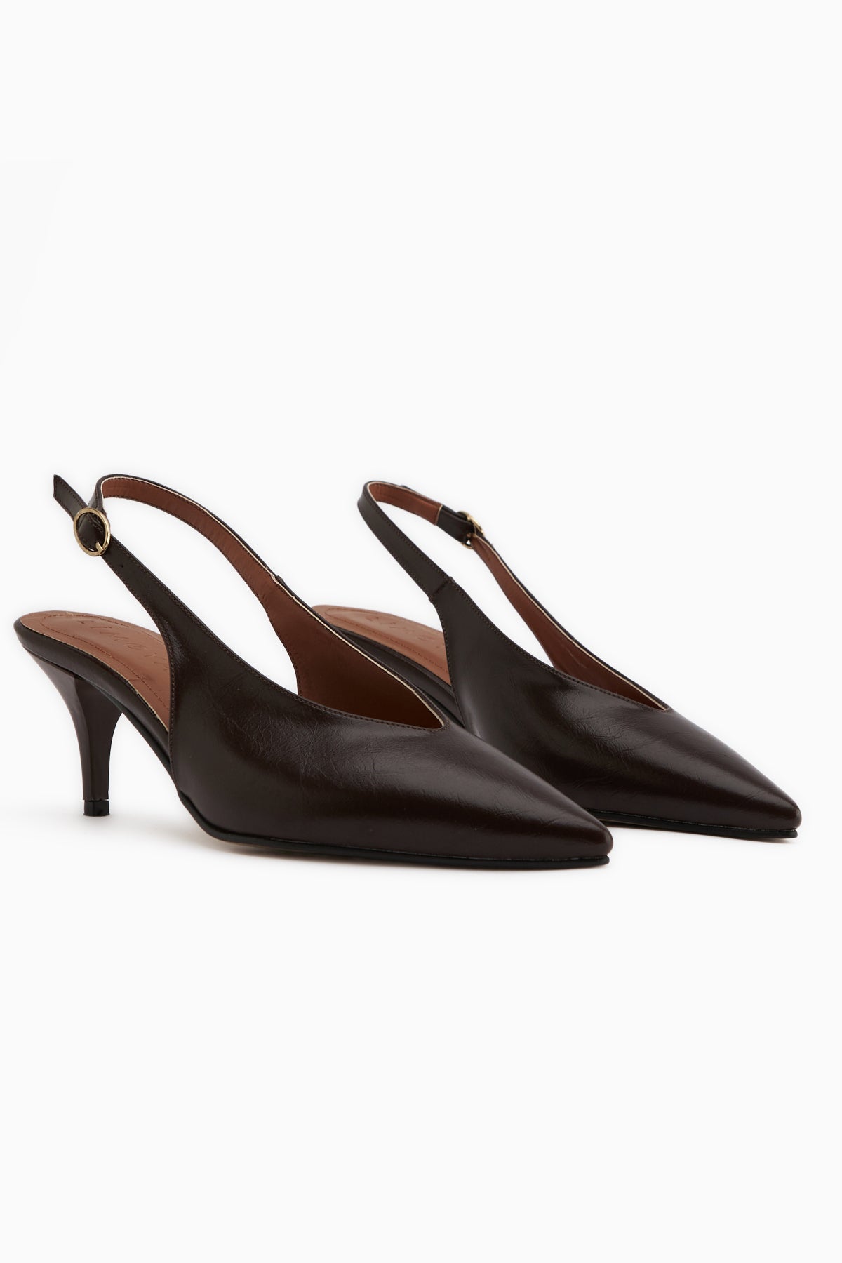 Mija Bordo Kemerli Kadın Topuklu Ayakkabı