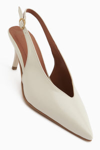 Mija Bej Kemerli Kadın Topuklu Ayakkabı