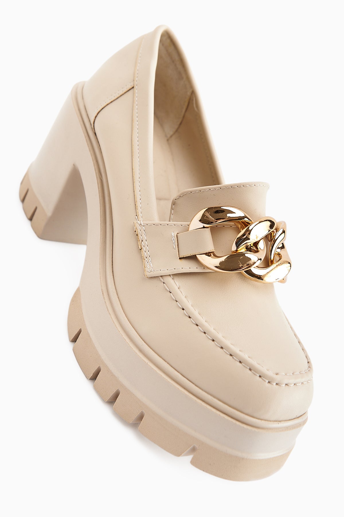 Chanpen Nud Toka Detaylı Platformlu Günlük Ayakkabı