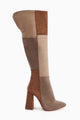 Kamiyah Taba Bej Vizon Dizüstü Çizme