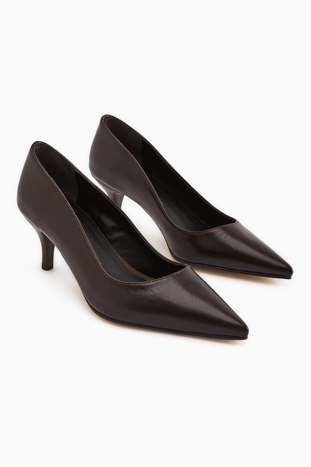 Flora Bej Stiletto Kadın Topuklu Ayakkabı