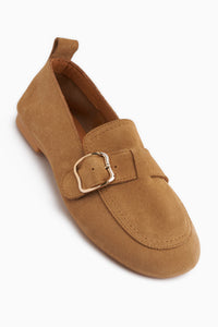 Oliva Hakiki Deri Taba Tokalı Kadın Babet