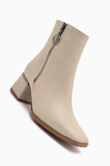 Deyana Ten Fermuar Aksesuarlı Bot