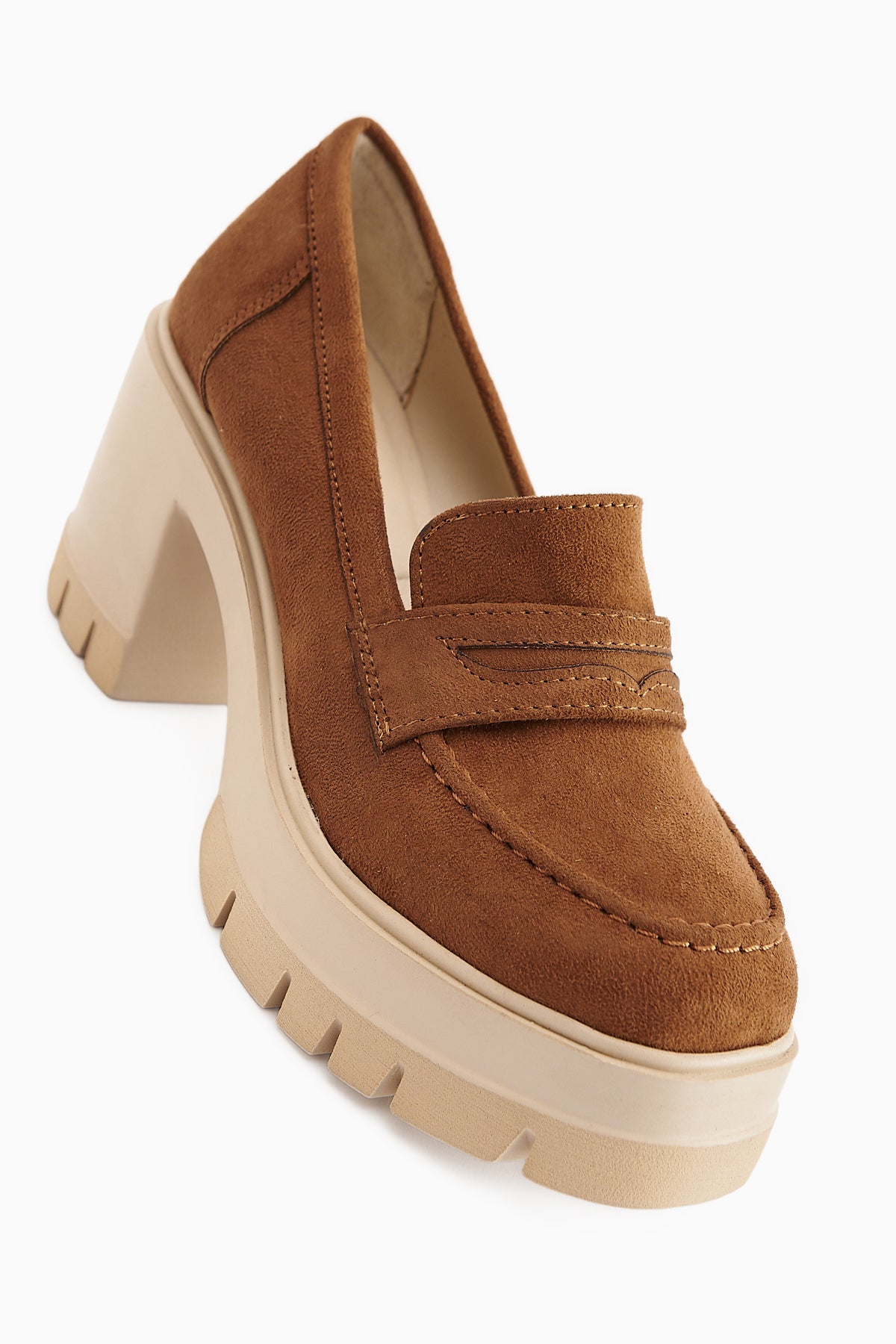 Chanpen Vizon Süet Toka Detaylı Platformlu Günlük Ayakkabı