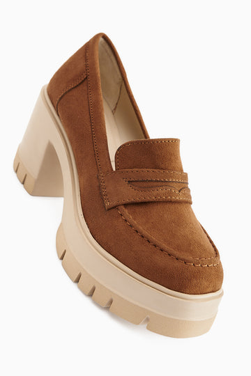 Chanpen Vizon Süet Toka Detaylı Platformlu Günlük Ayakkabı