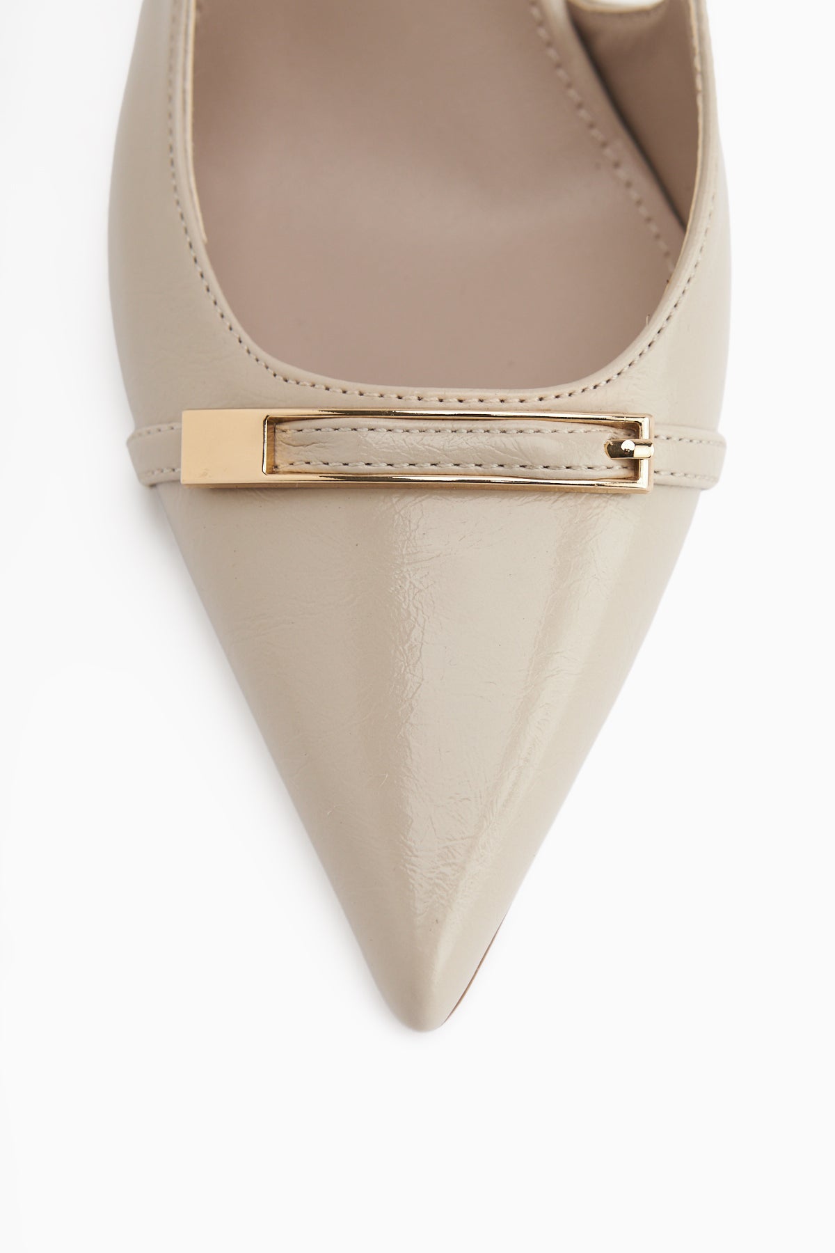 Phia Bej Tokalı Dolgu Topuklu Kadın Sandalet