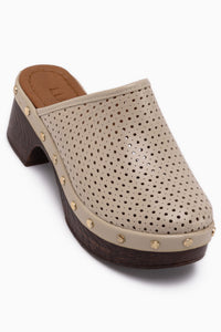 Dorita Bej Platform Topuklu Kadın Terlik