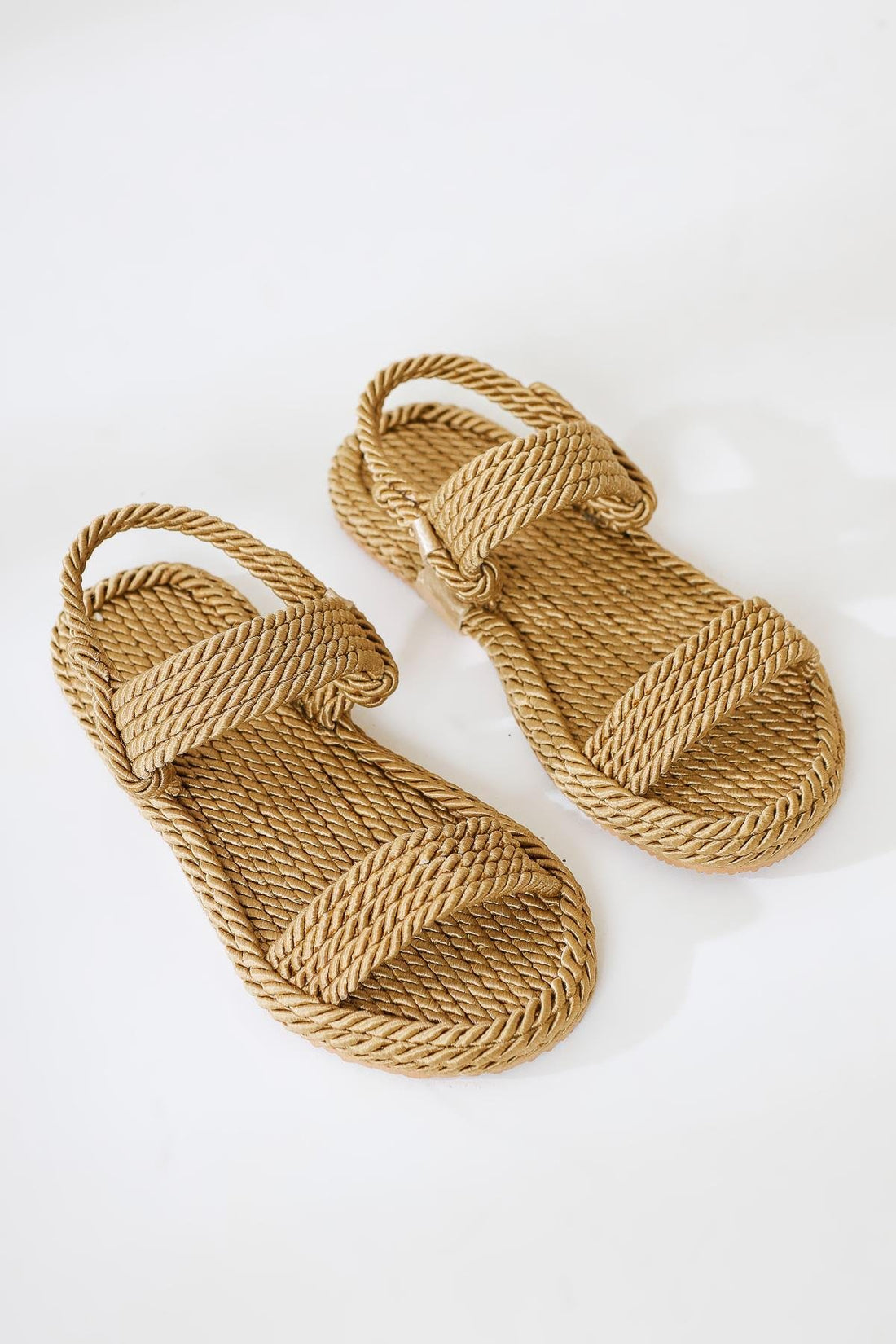 Olivia Gold Halat Sandalet Basic