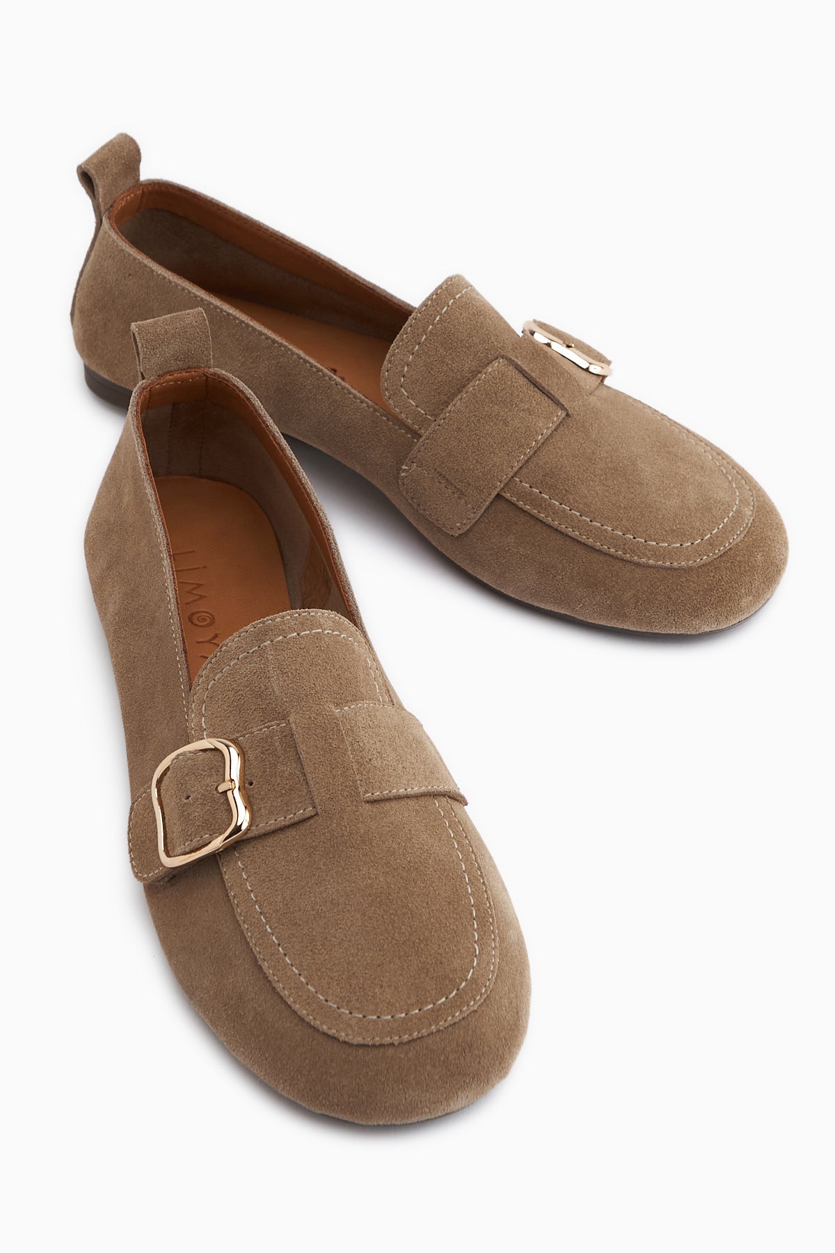 Oliva Hakiki Deri Vizon Tokalı Kadın Babet