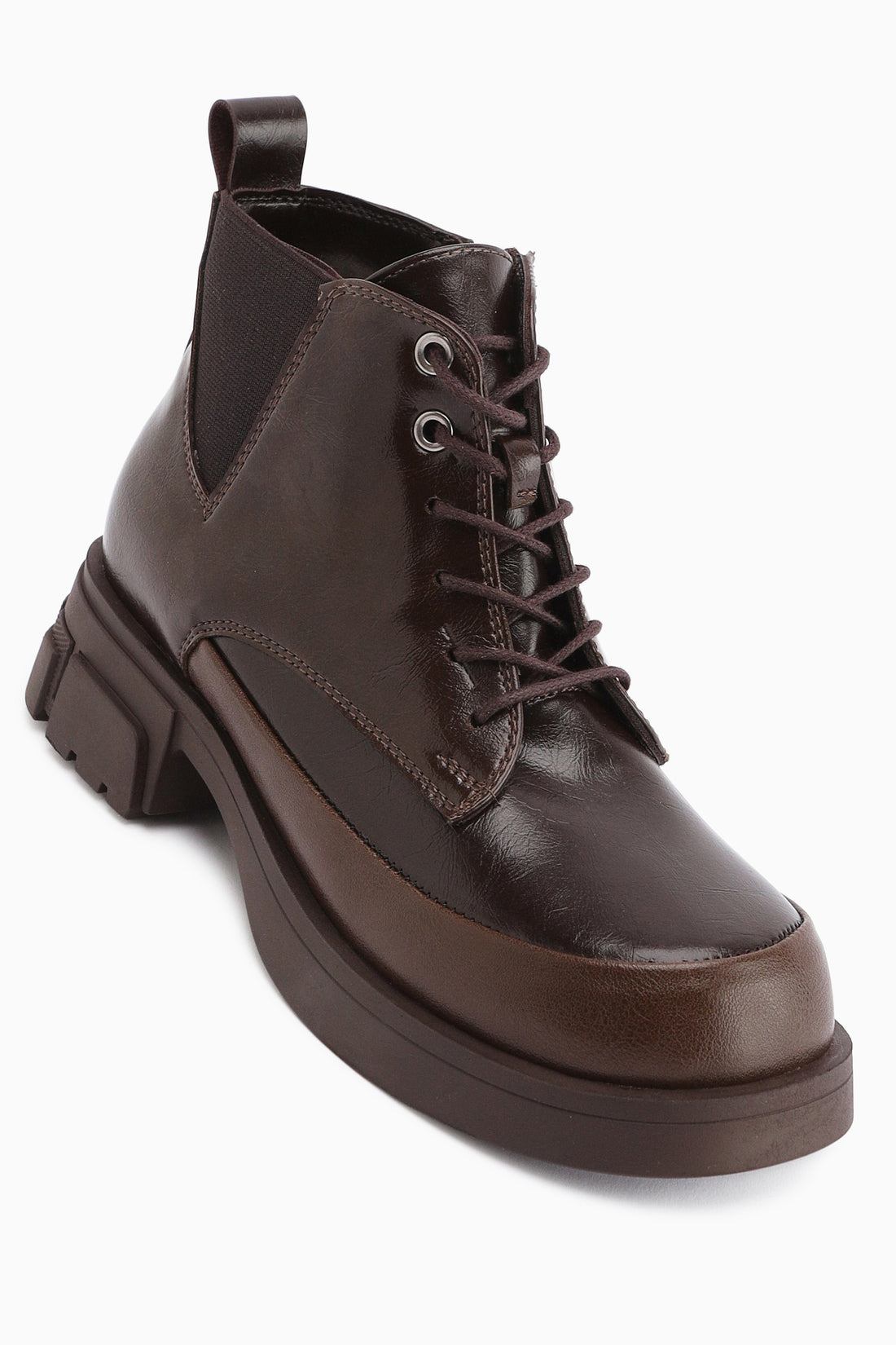 Luisa Kahve Bağcıklı Kadın Bot