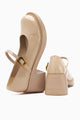 Mirka Bej Rugan Bantlı Kadın Loafer Ayakkabı