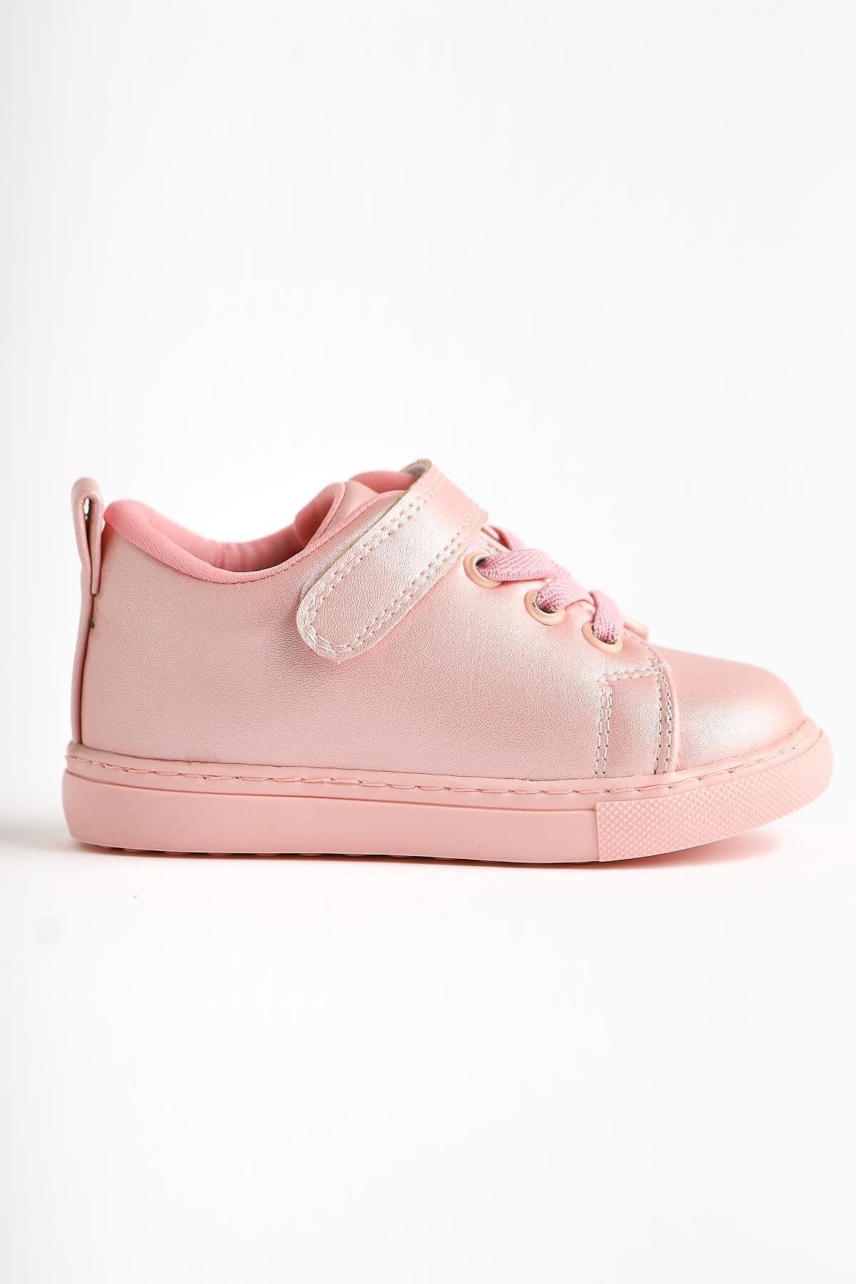 Daisy Pura Bağcıklı Cırtcırt Detaylı Bebe Spor Ayakkabı